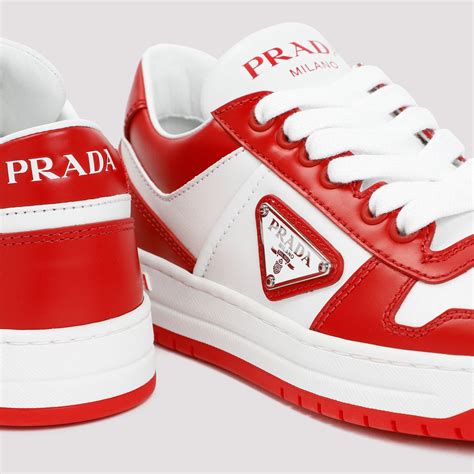 men's red prada sneakers|red prada tennis shoes.